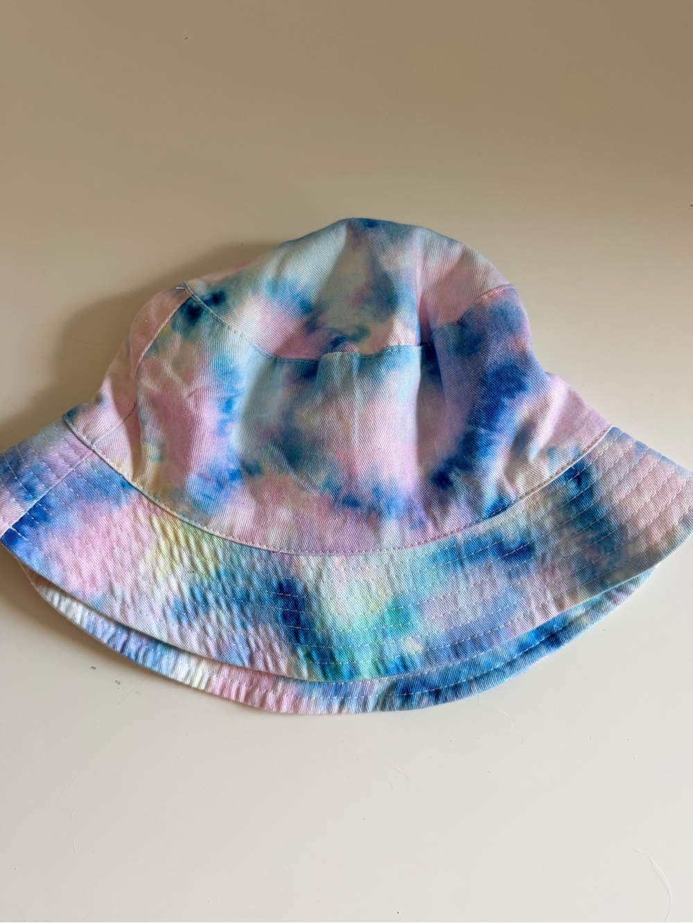 MTV Tie Dye Bucket Hat Pastel Y2K Logo Festival Hat Primark One Size - Picture 4 of 7